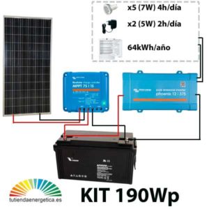 kit-solar-aislada-vivienda-fin-de-semana-esquema